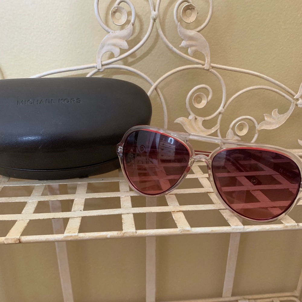 Red Michael Kors Sunglasses